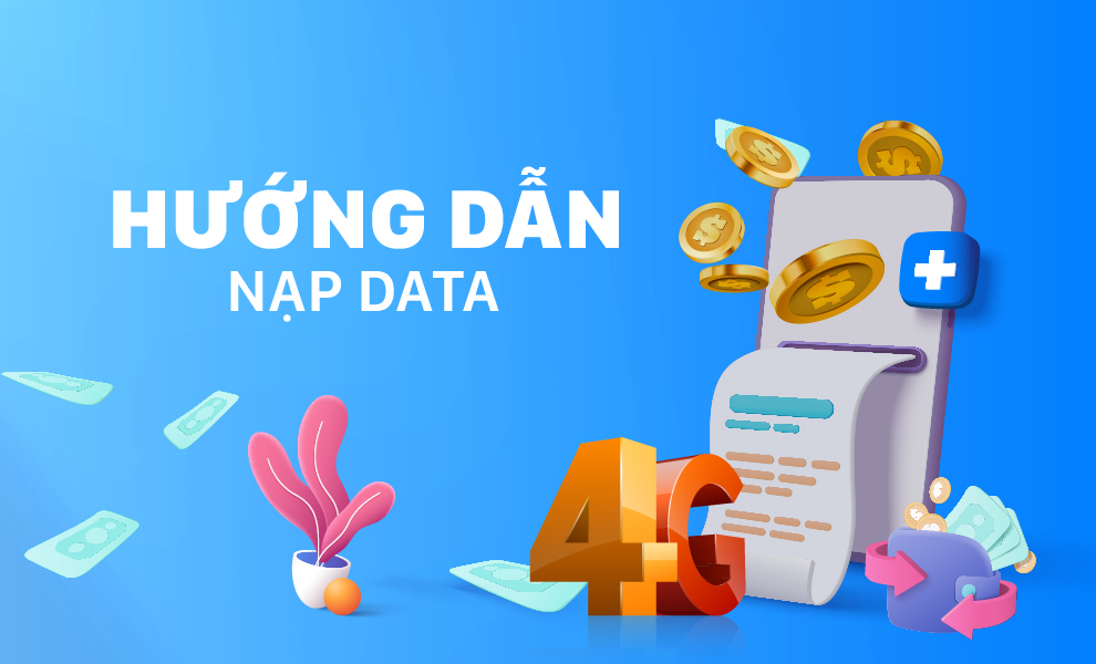 Hướng dẫn nạp Data - Paynet Việt Nam